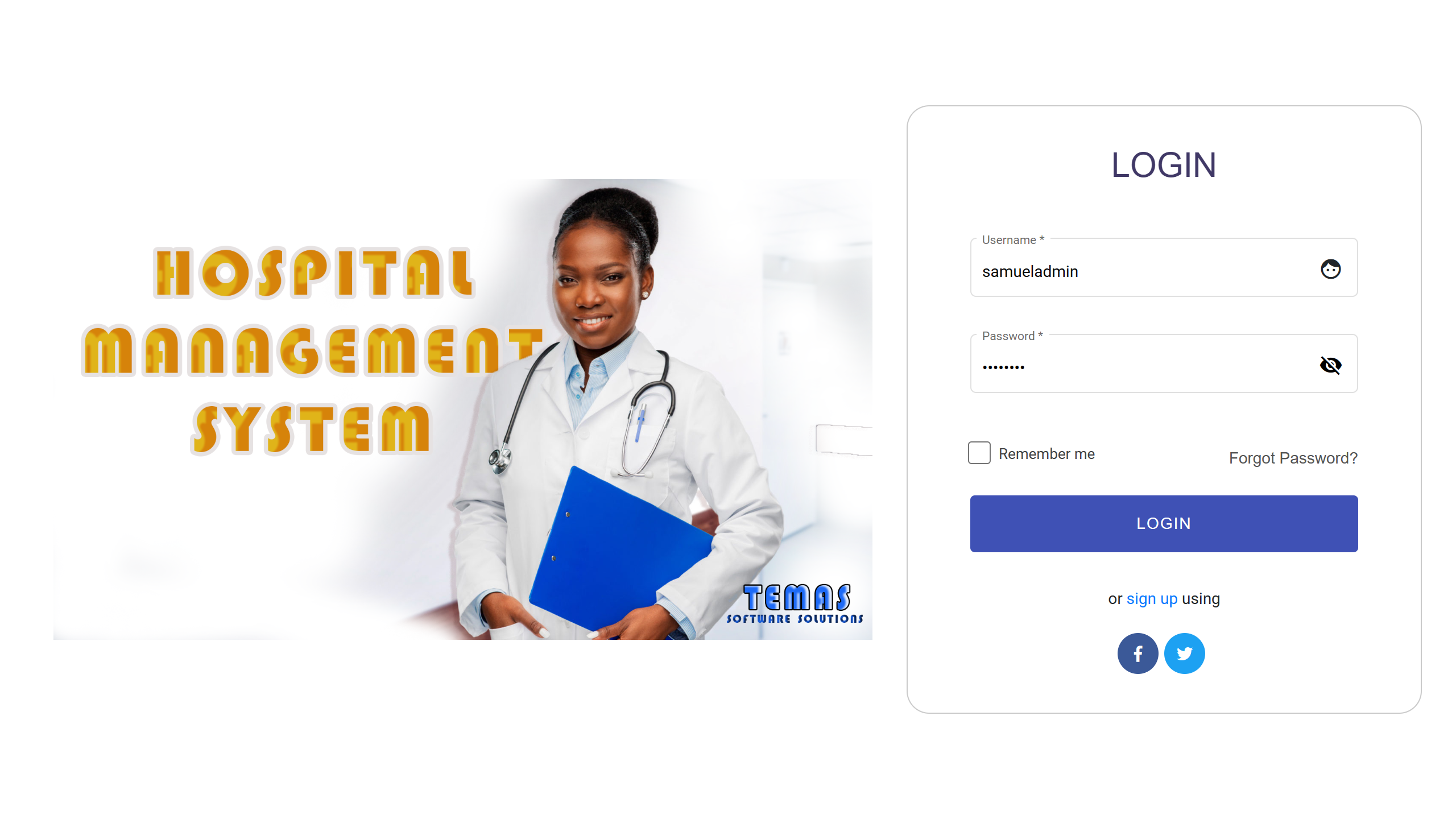 Hospital Health Management System preview