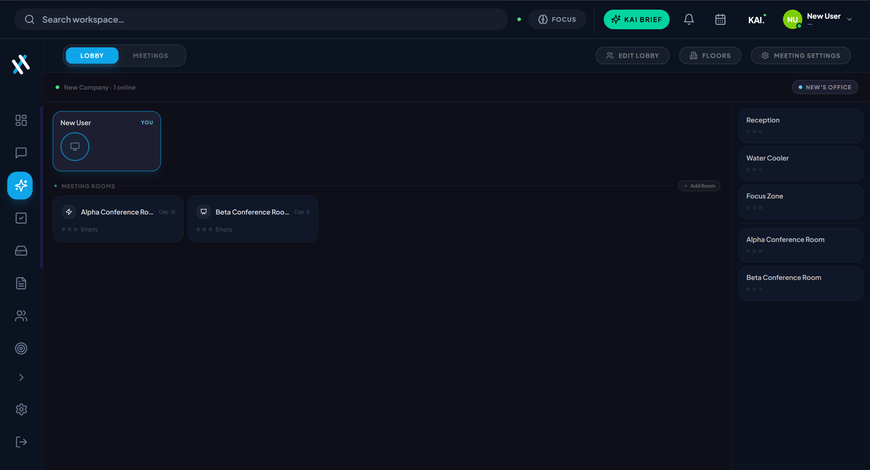 Kaimesh — virtual office and meeting rooms