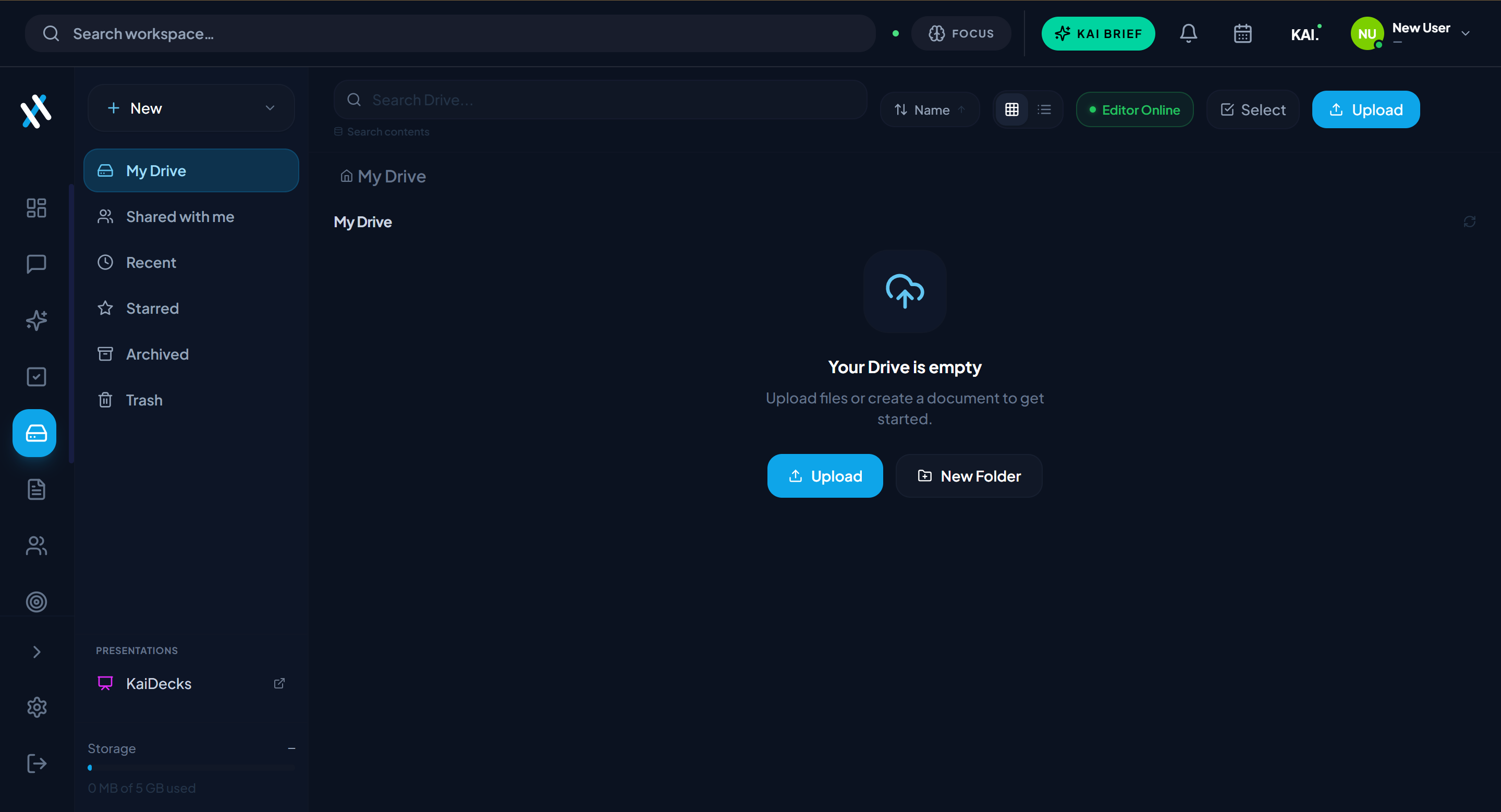 Kaimesh — document drive