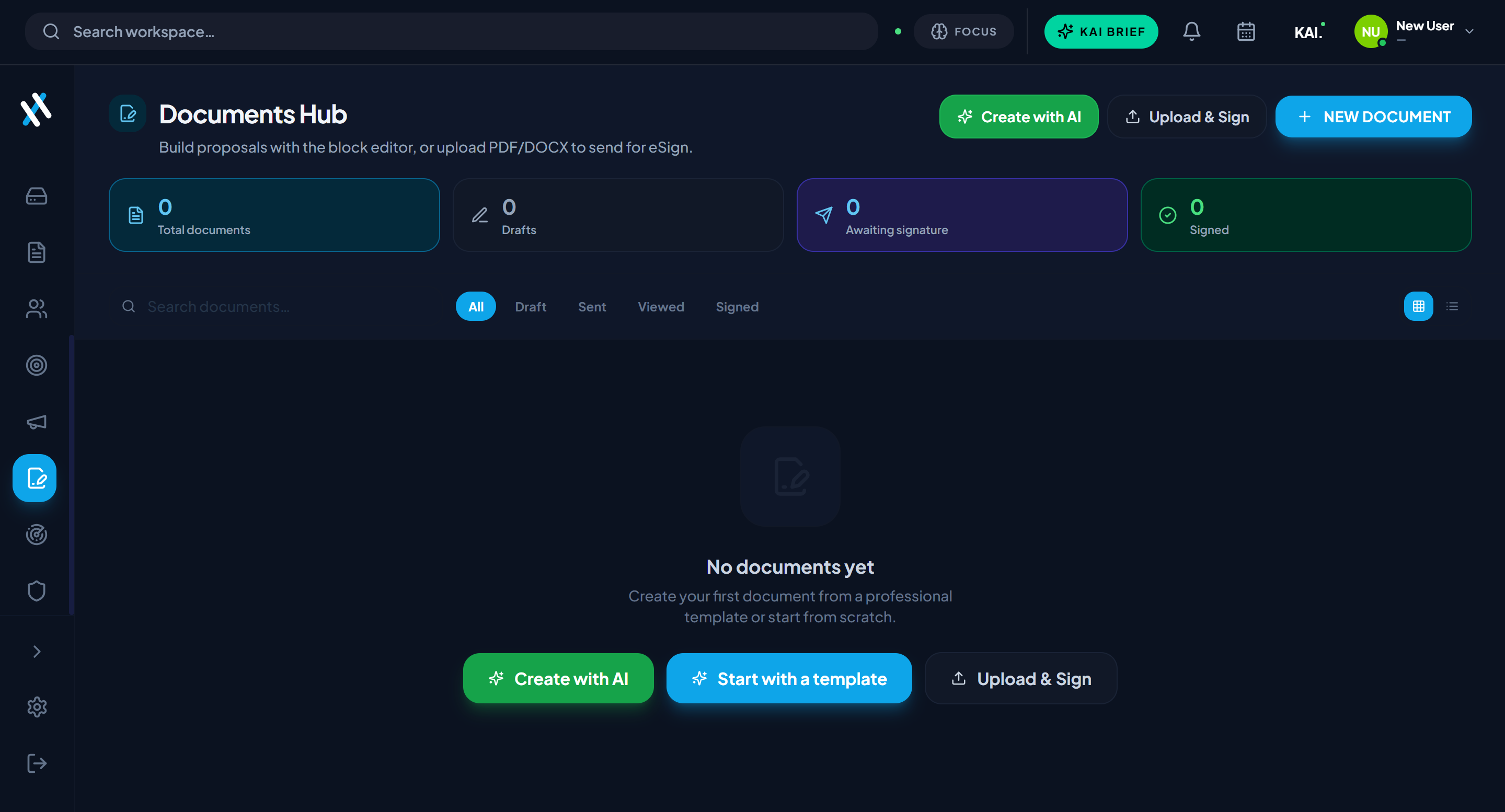 Kaimesh — documents and e-signatures